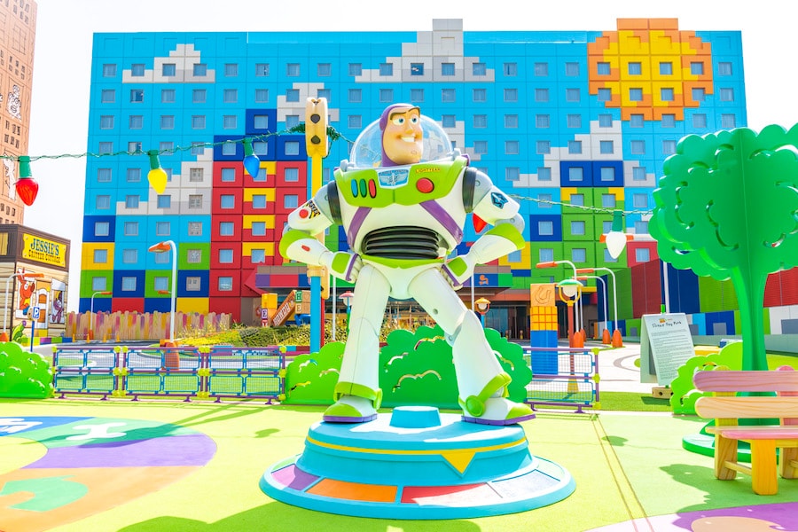 Buzz at Toy Story Hotel 