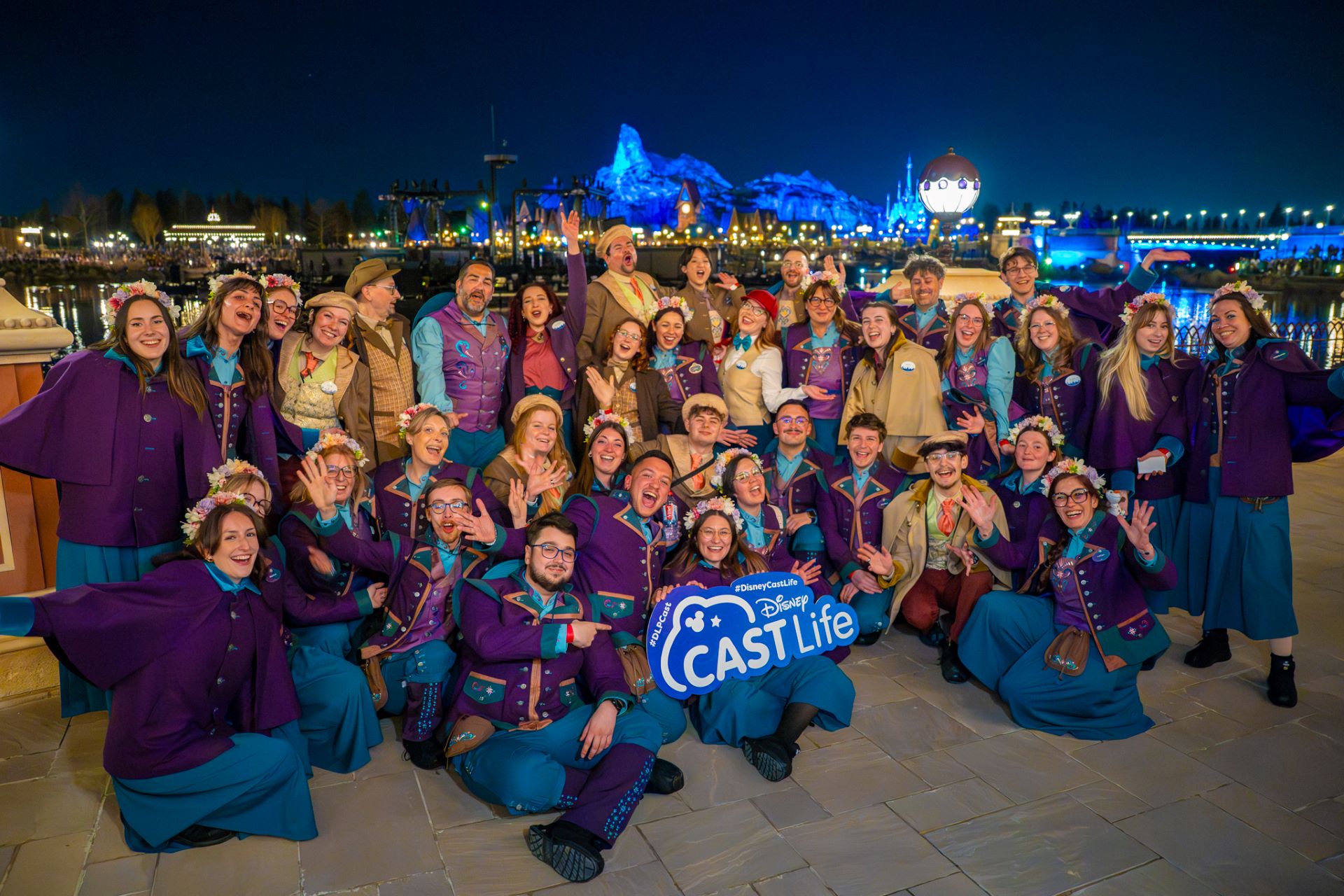 Cast Life Event - Disney Cascade of Lights