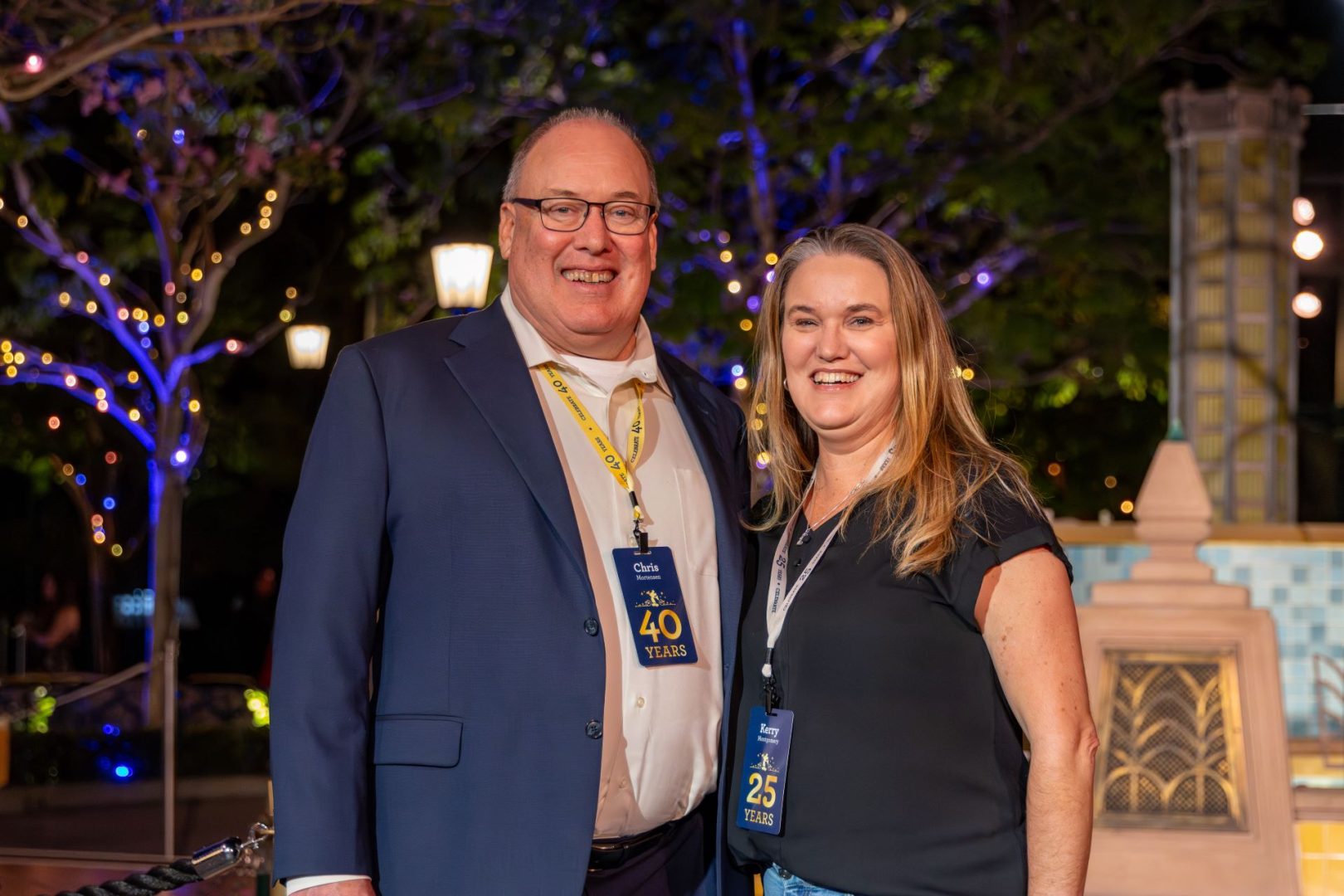 Chris and Kerry at Disneyland Resort