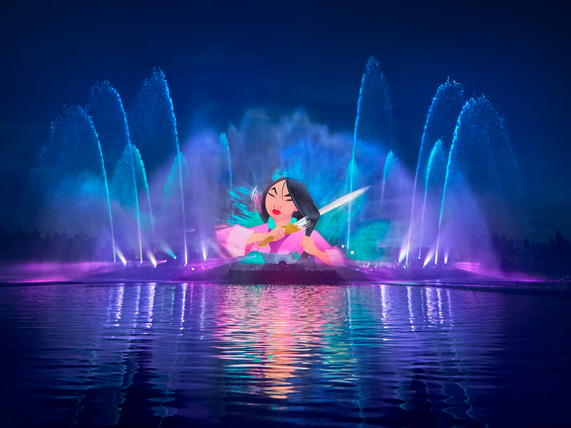 Disneyland-Paris_Disney-Adventure-World_Adventure-Bay_Disney-Cascade-of-Lights_Mulan_Horizontal-1