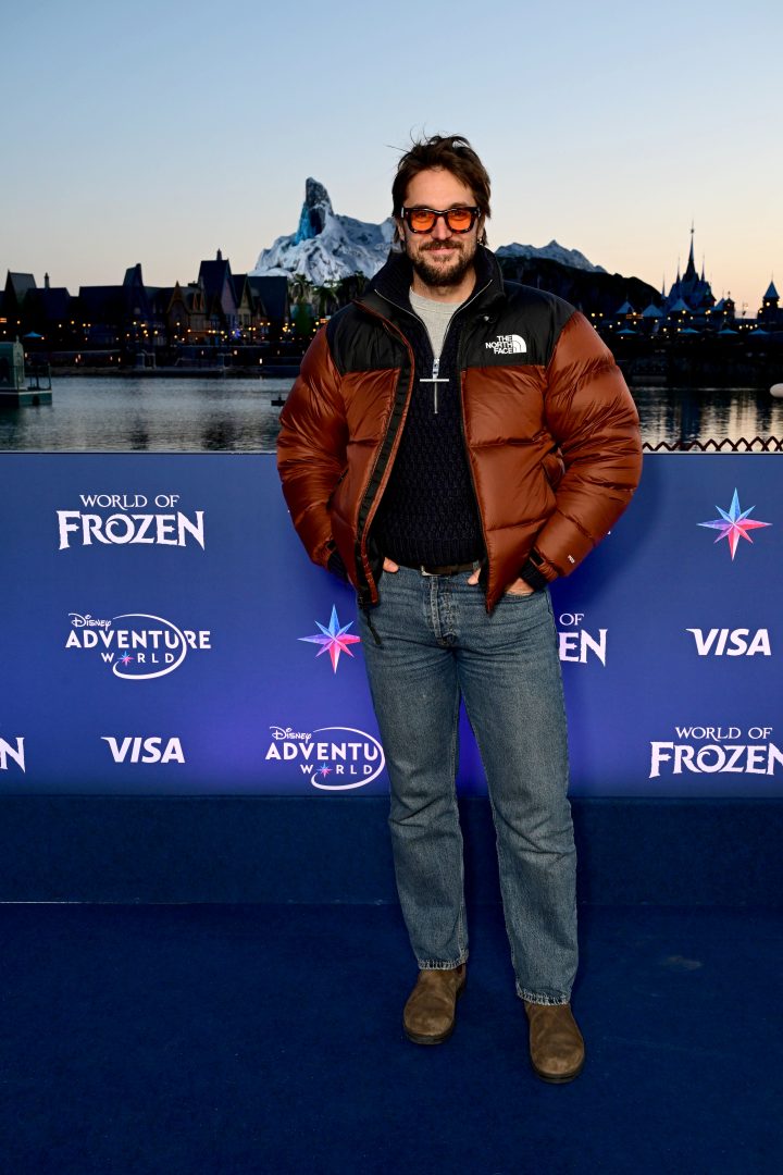 Lucas Bravo at Disney Adventure World Inauguration at Disneyland Paris