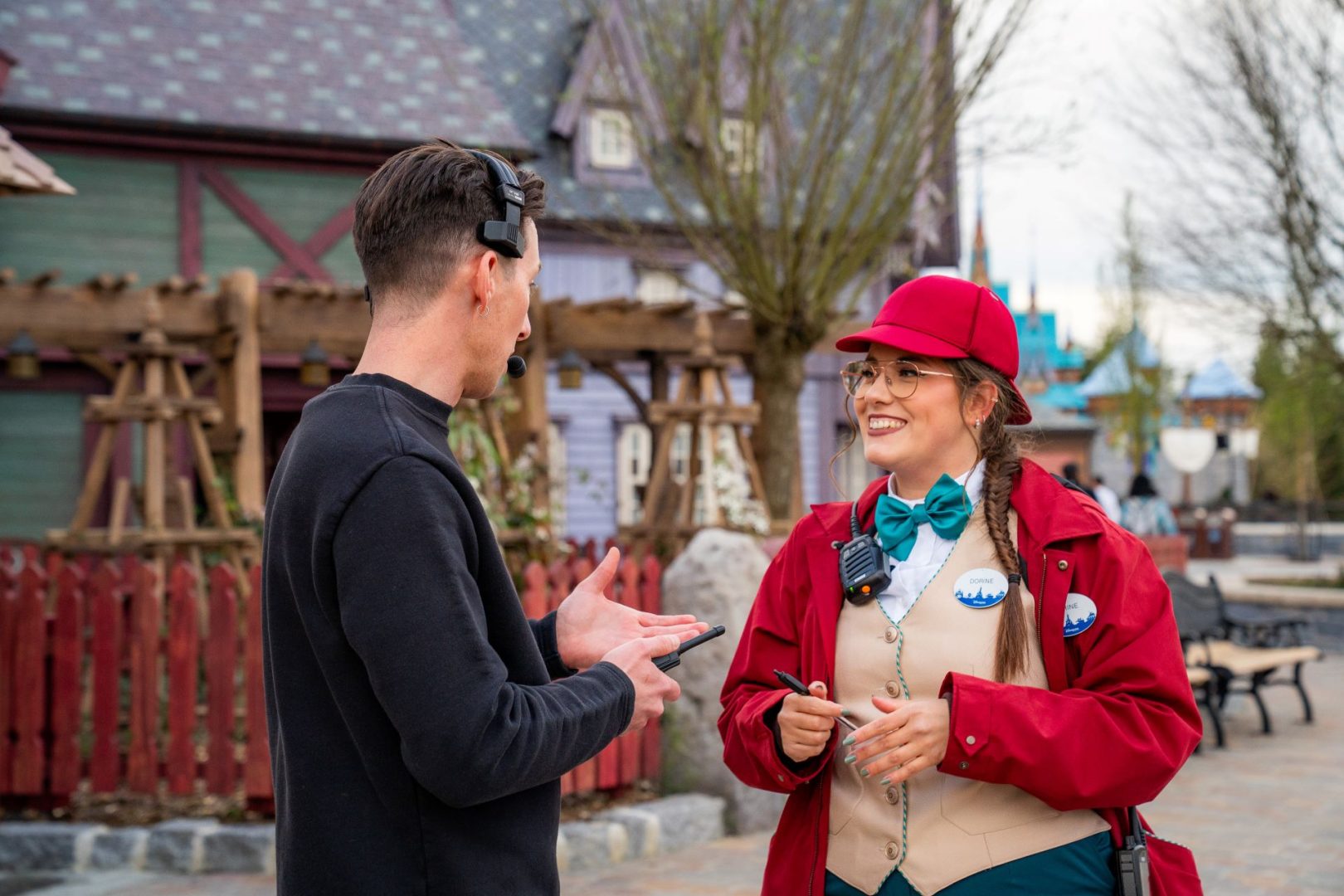 Dorine and Live Entertainment Technician