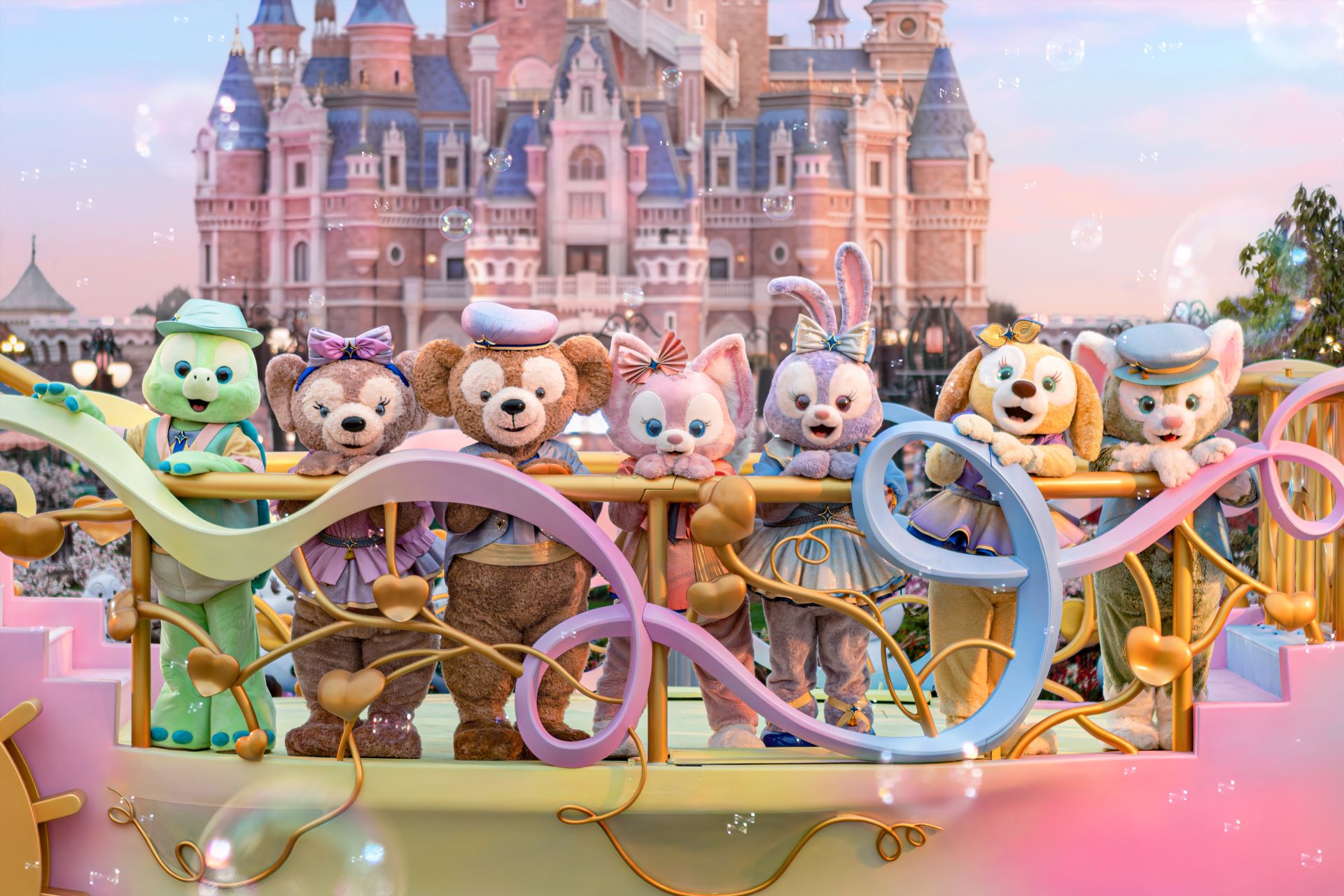 Duffy and Friends at Shanghai Disneyland
