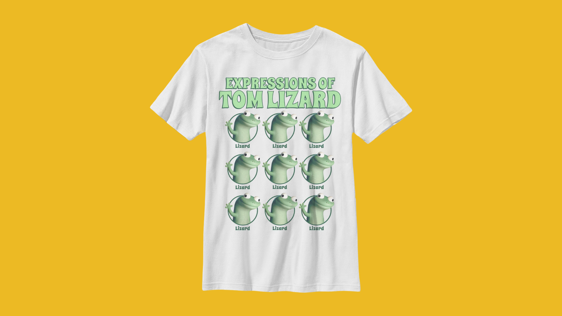 Expressions of Tom Lizard T-Shirt