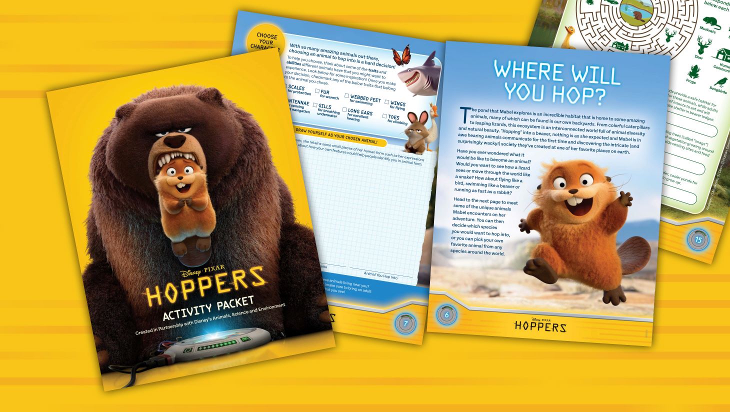 Hoppers Activity Packet