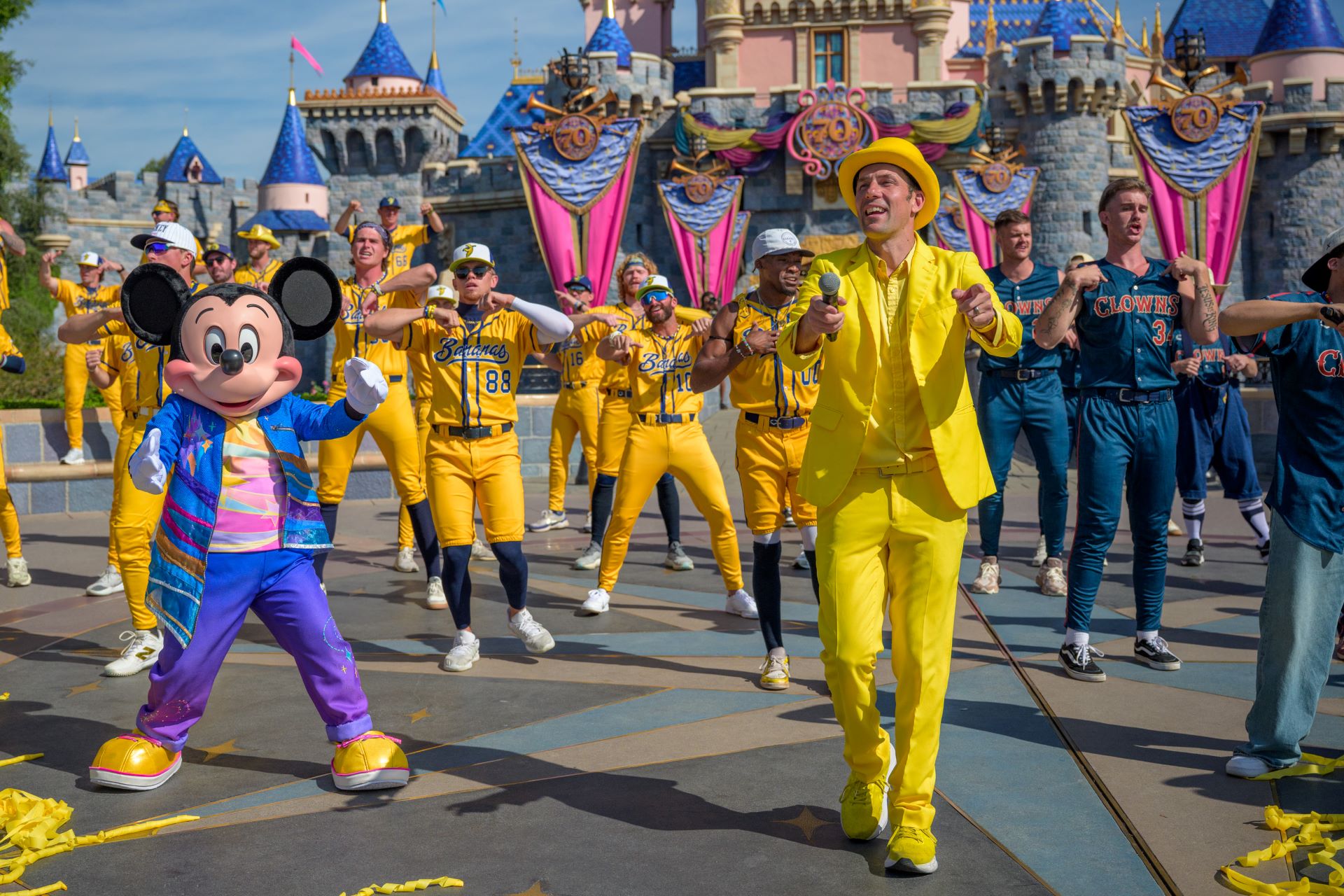 Jesse and Mickey at Disneyland