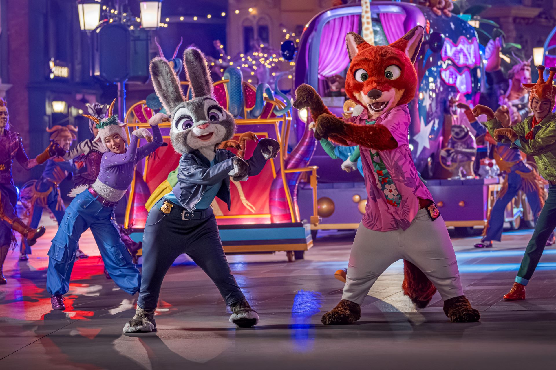 Judy and Nick at Shanghai Disney Resort