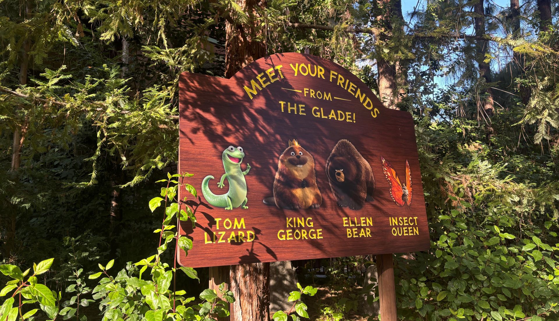 Meet Your Friends from the Glade at Redwood Creek Challenge Trail