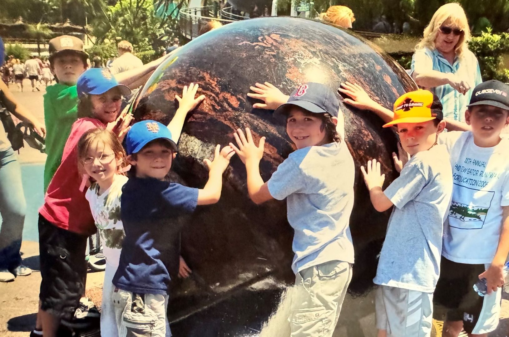 Reese with Friends at Disneyland