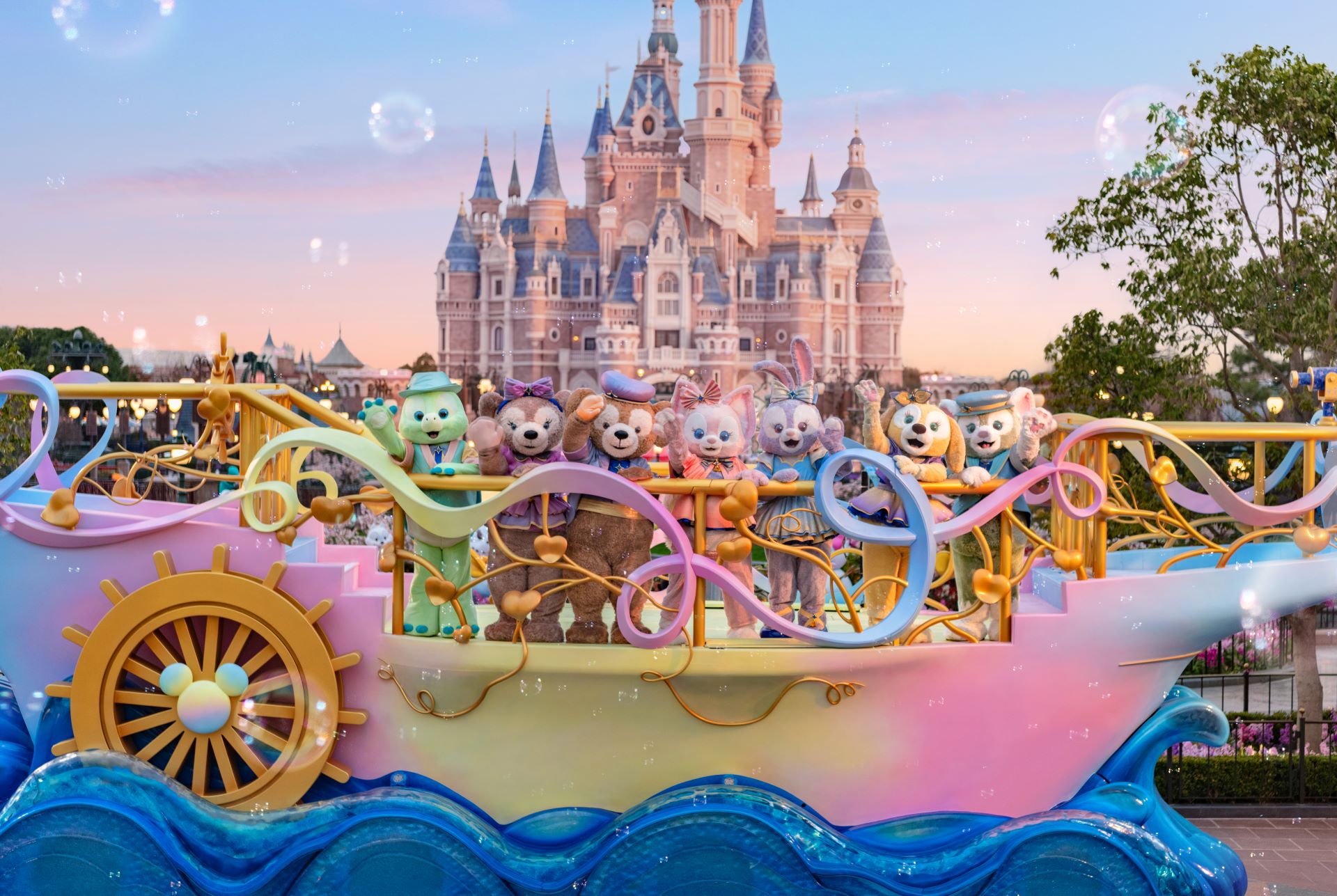 Shanghai Disney 10th Anniversary Duffy and Friends