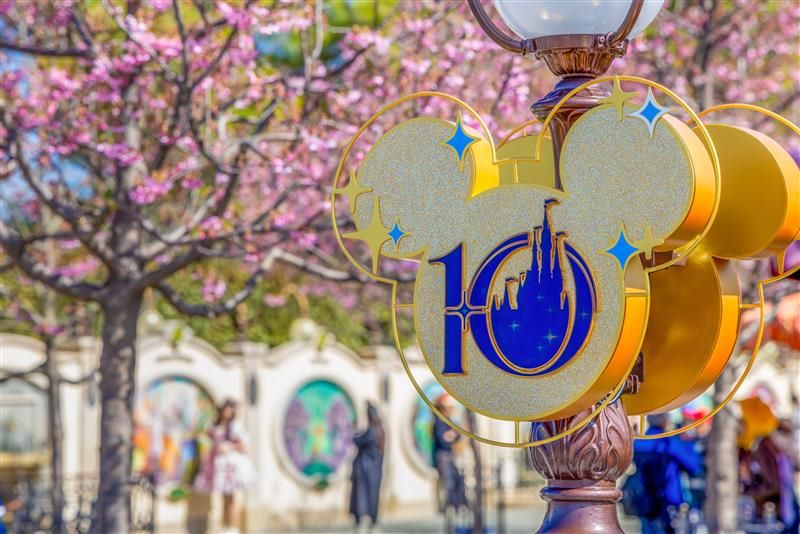 Shanghai Disney 10th Decor