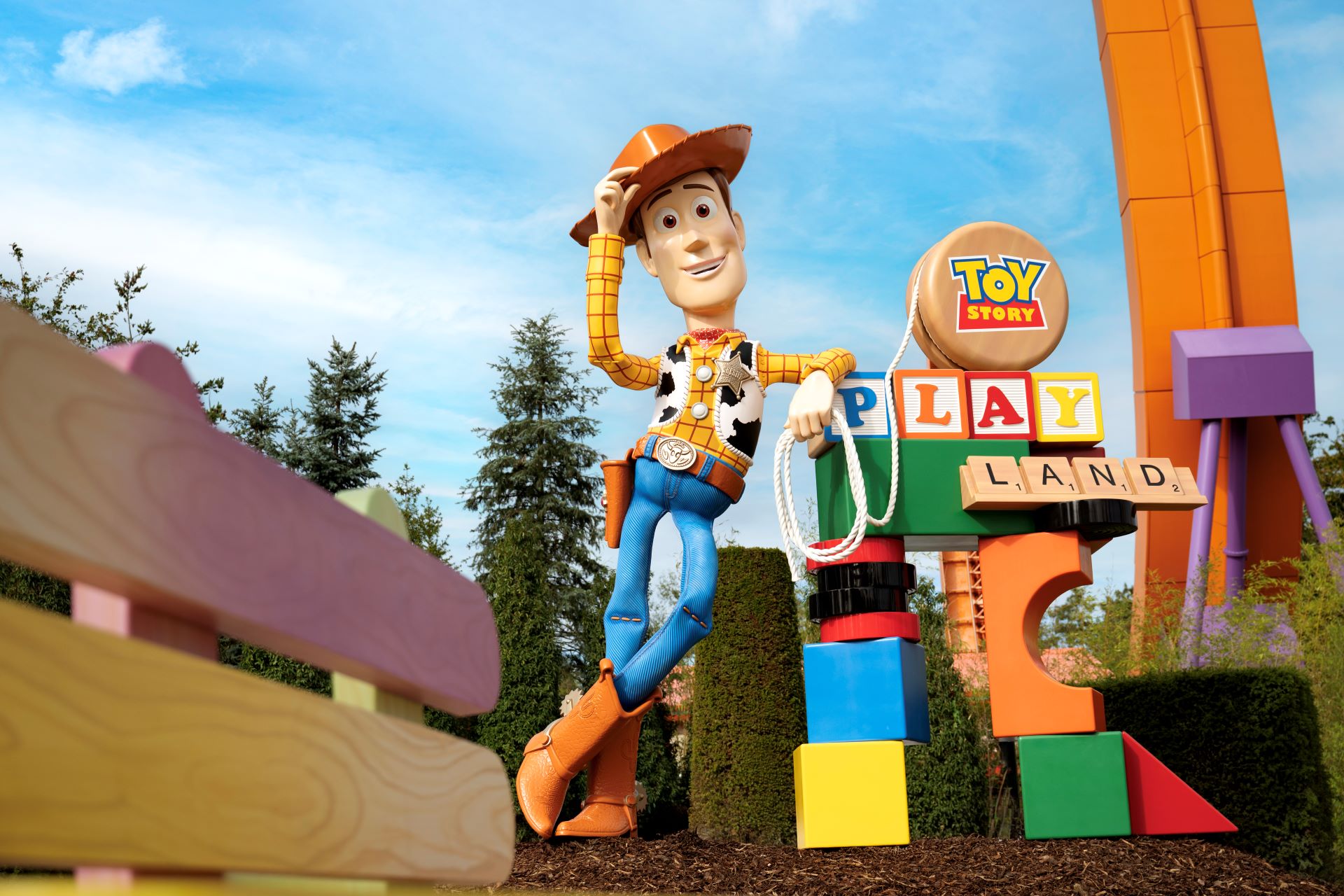 Toy Story Play Land at Disneyland Paris