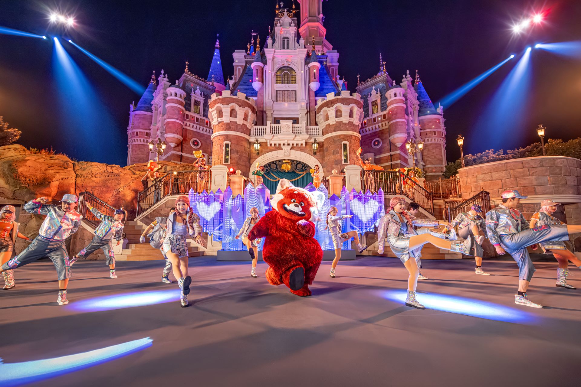 Turning Red at Shanghai Disneyland