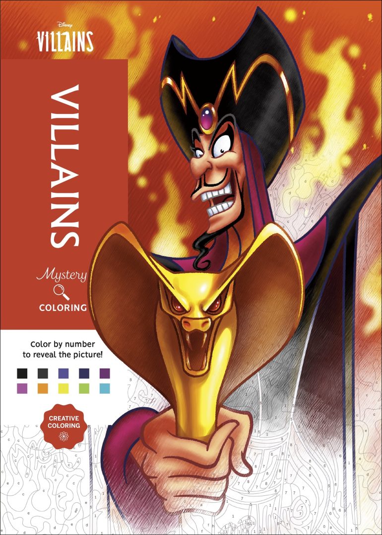 Shriek Peek at Disney Halloween Merchandise Materializing This Year Disney Villains Mystery Coloring