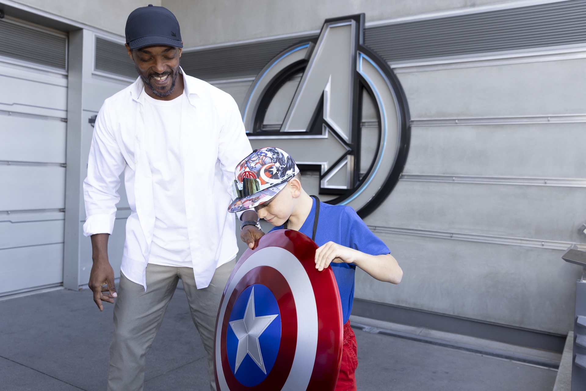 Coen&rsquo;s Heroic Connection: A Shield, a Hero, and a Wish Come True at Disneyland Resort