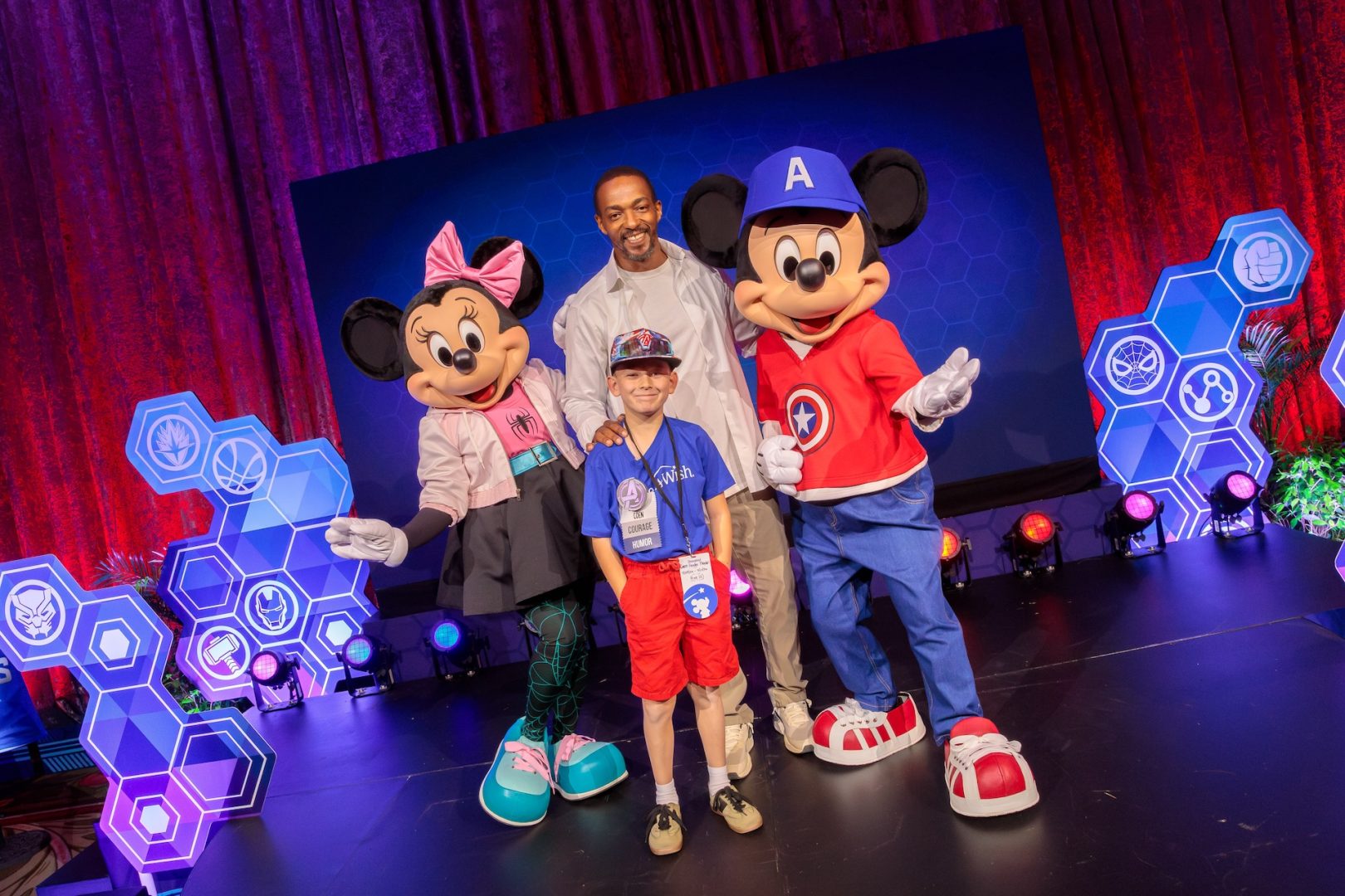 Coen&rsquo;s Heroic Connection: A Shield, a Hero, and a Wish Come True at Disneyland Resort