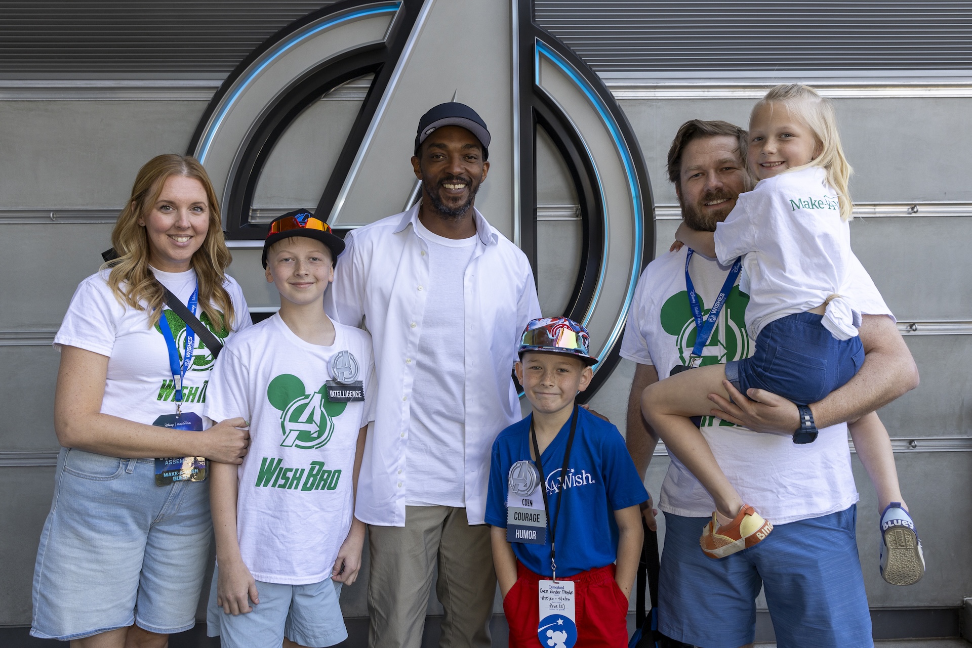 Coen&rsquo;s Heroic Connection: A Shield, a Hero, and a Wish Come True at Disneyland Resort