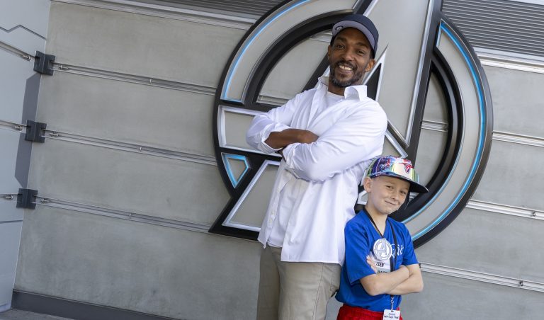Coen&rsquo;s Heroic Connection: A Shield, a&nbsp;Hero, and a Wish Come True at Disneyland Resort