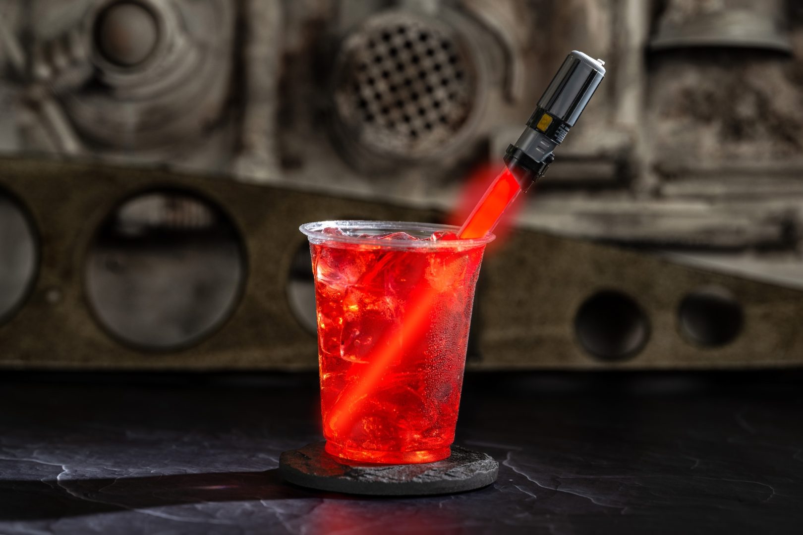 Rechargeable Darth Vader Lightsaber Stirring Stick