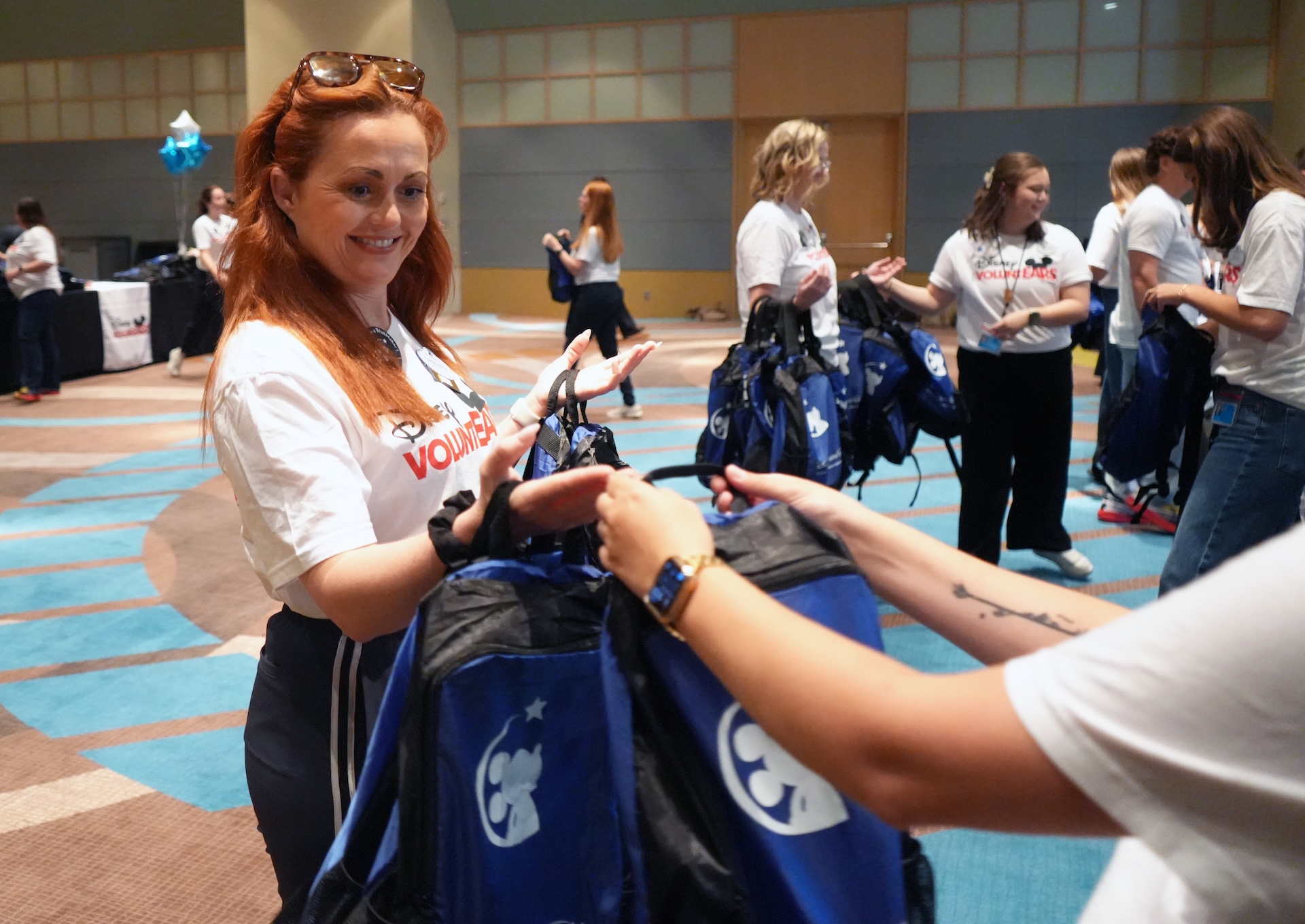 Make-A-Wish Kitting Event Walt Disney World