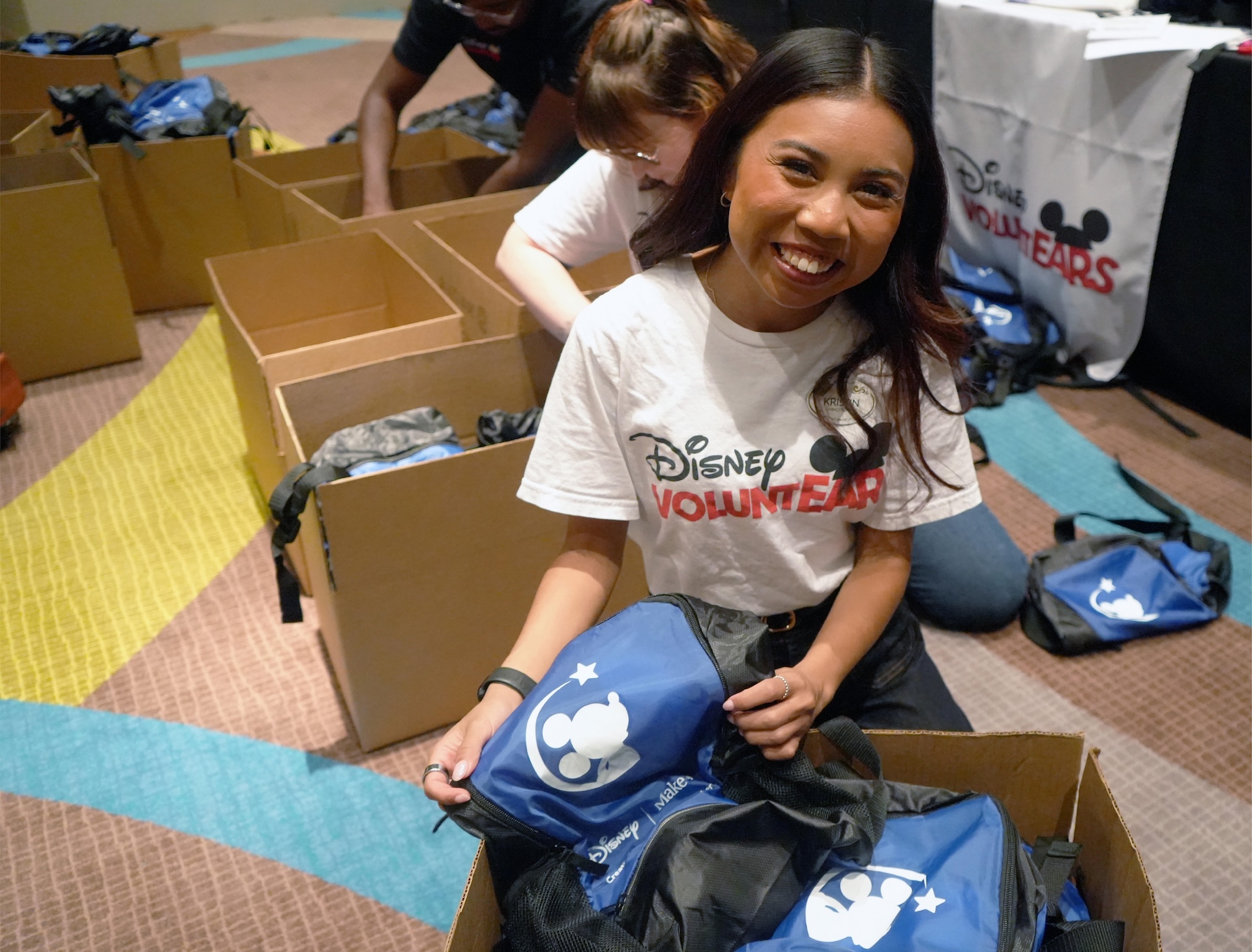Make-A-Wish Kitting Event Walt Disney World