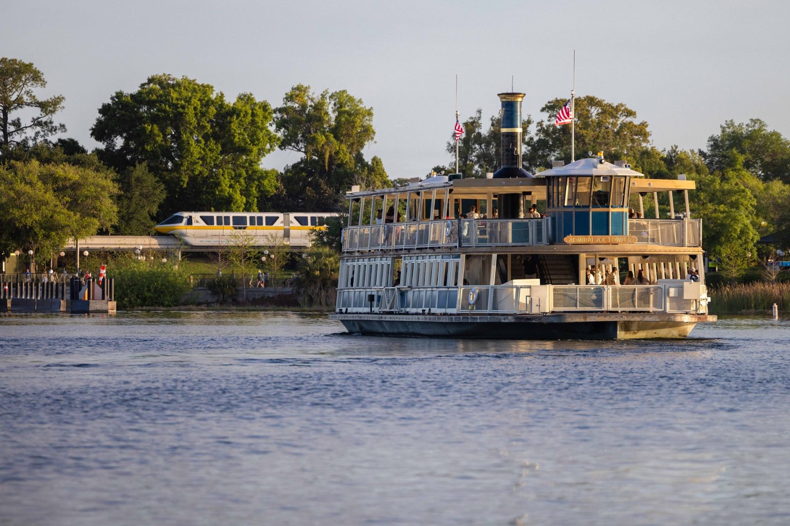 Admiral Fowler Ferryboat Magic Kingdom