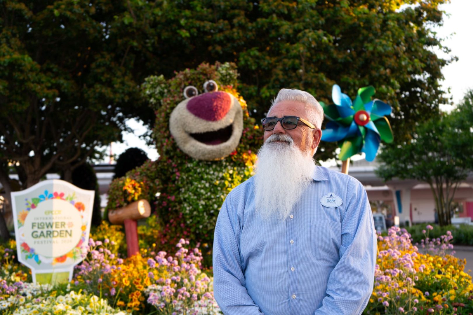 Cast Member 40-Year Commitment to Caring for the Garden