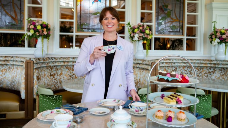Cast Members at Disney World Tea Room