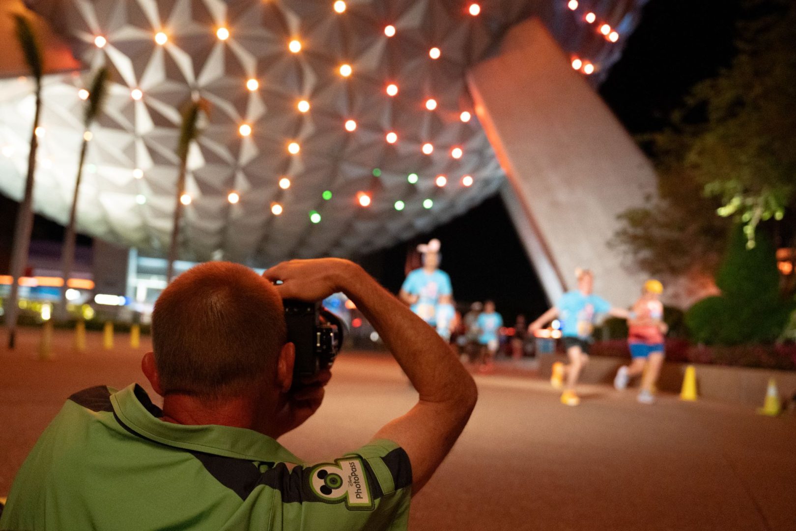 Dave Capturing runDisney Photos