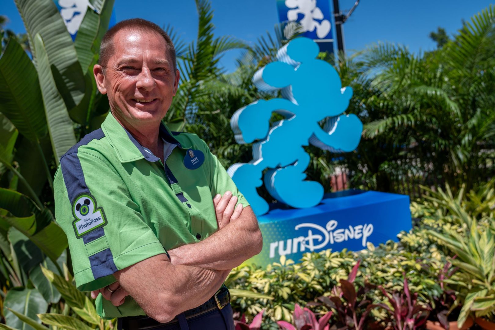 Dave at Walt Disney World PhotoPass