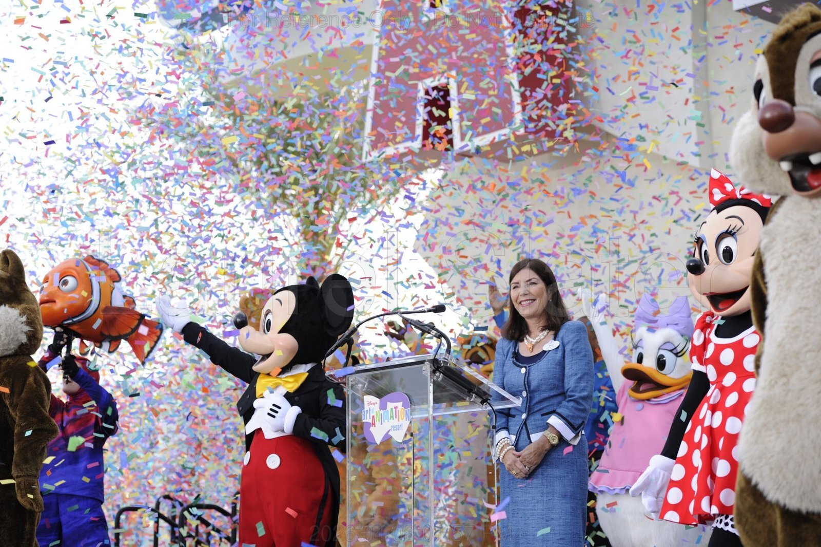 Meg Crofton opening of Art of Animation Resort 2012