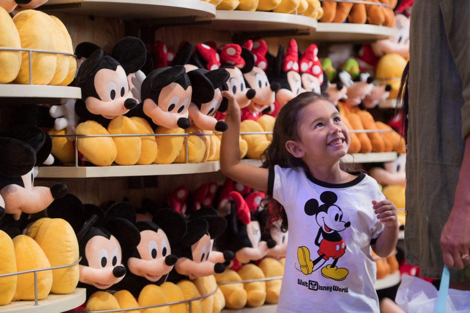 Mickey Mouse Plush at World of Disney at Disney Springs