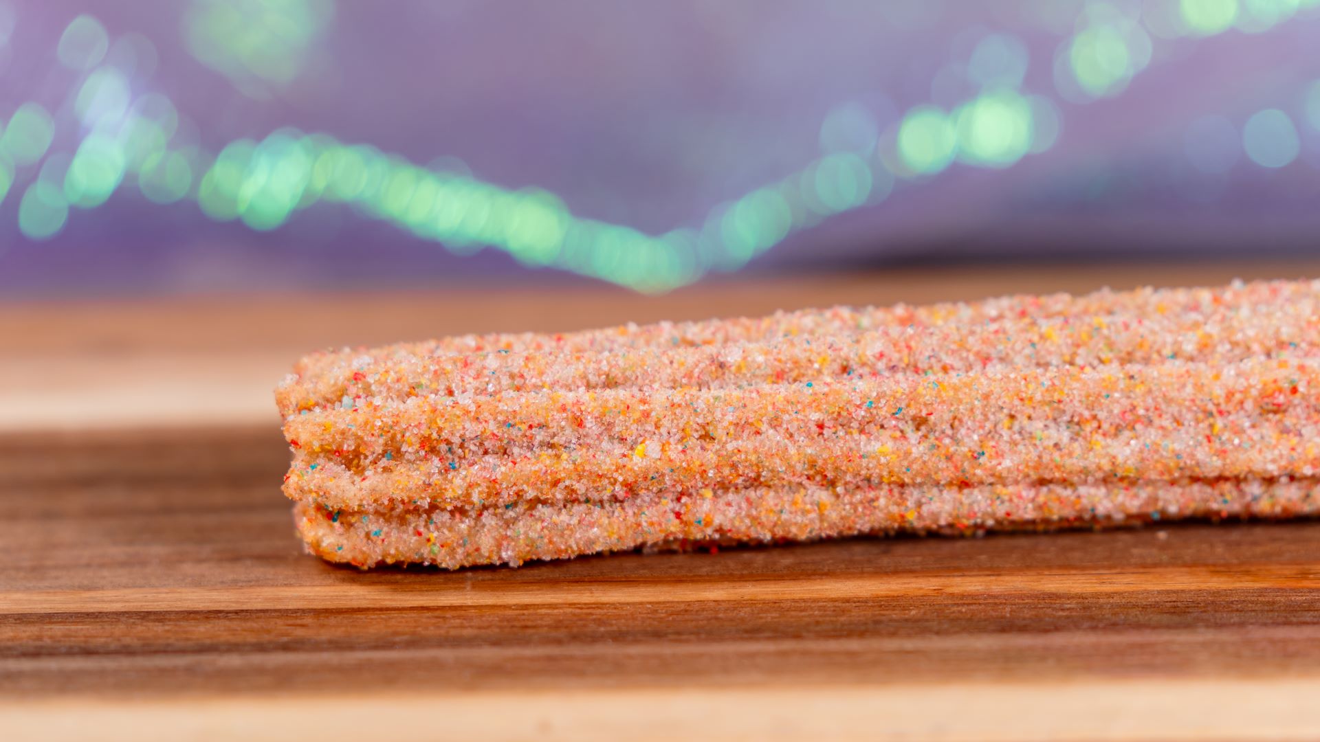 Rainbow Cereal Churro at Pride Nite