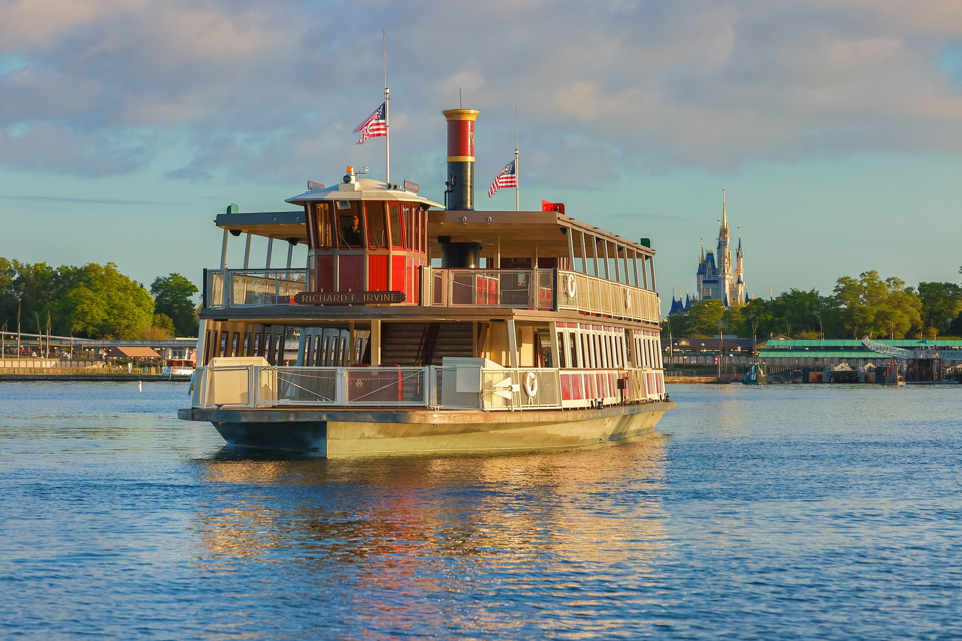 Richard Irvine Ferryboat at Magic Kingdom