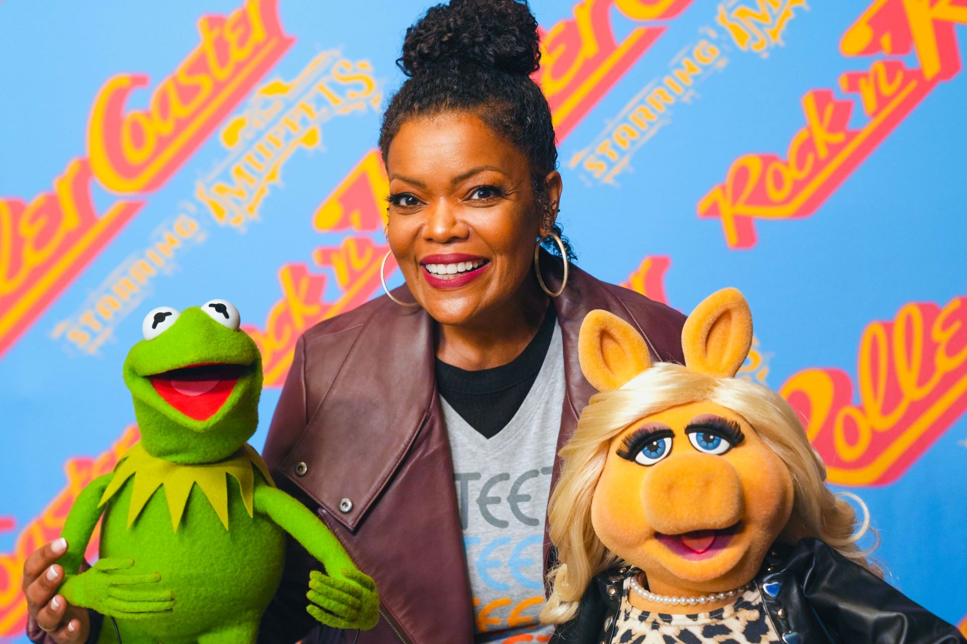 Yvette Nicole Brown with The Muppets