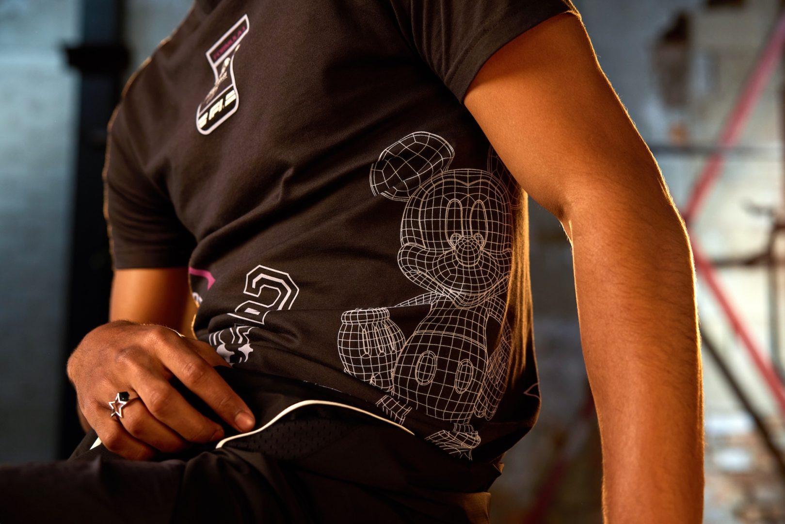 Disney x Formula 1 Velocity Mickey Mouse Crest T-Shirt for Men &ndash; Available only on Disney Store 