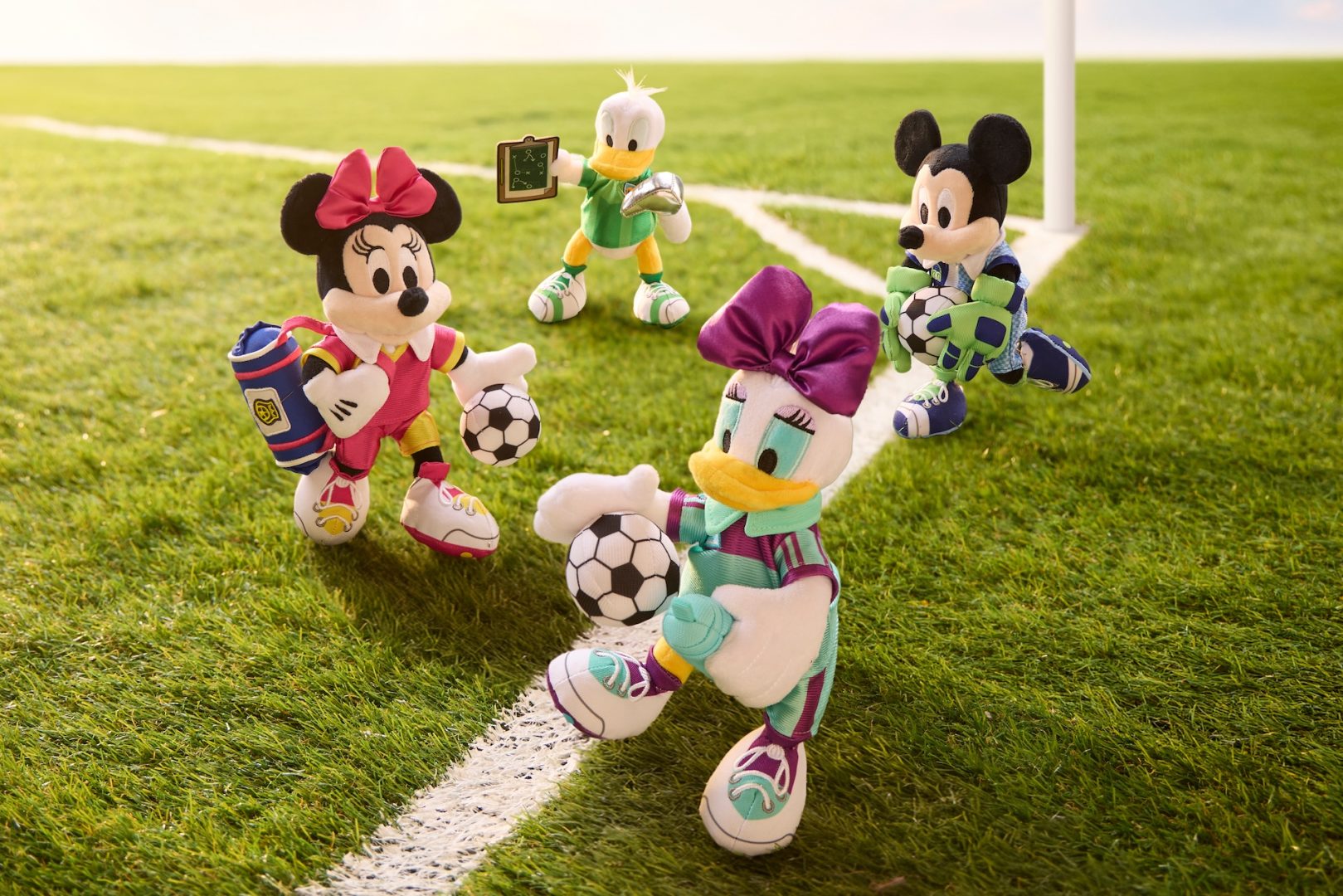 Disney Store International Merch Soccer Plush