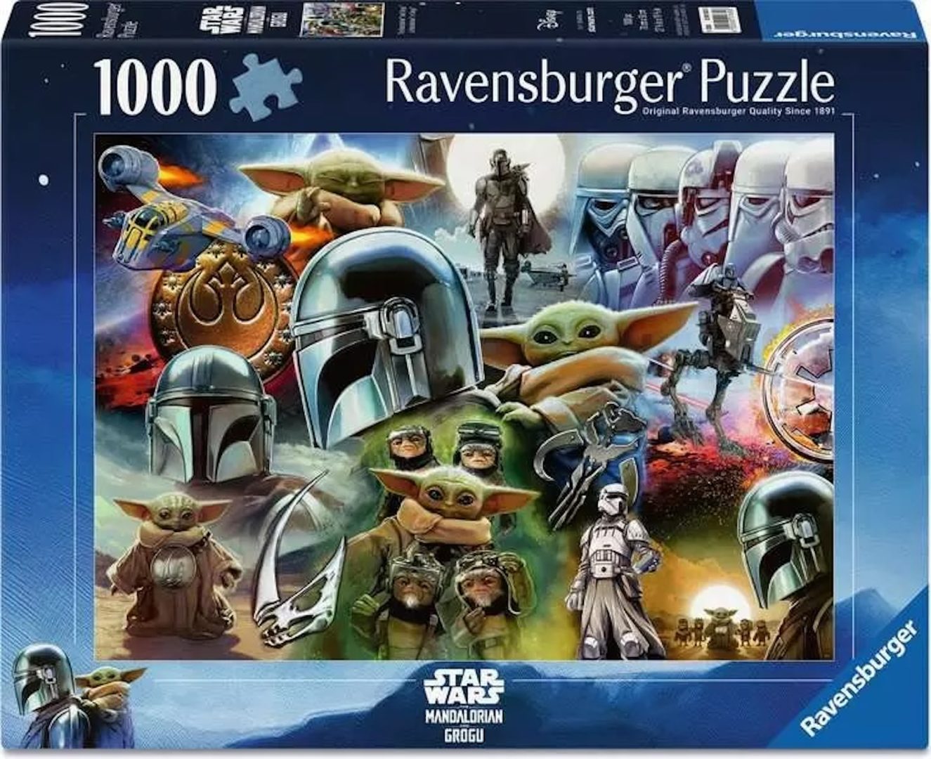 Star Wars: The Mandalorian and Grogu Products Ravensburger Puzzle