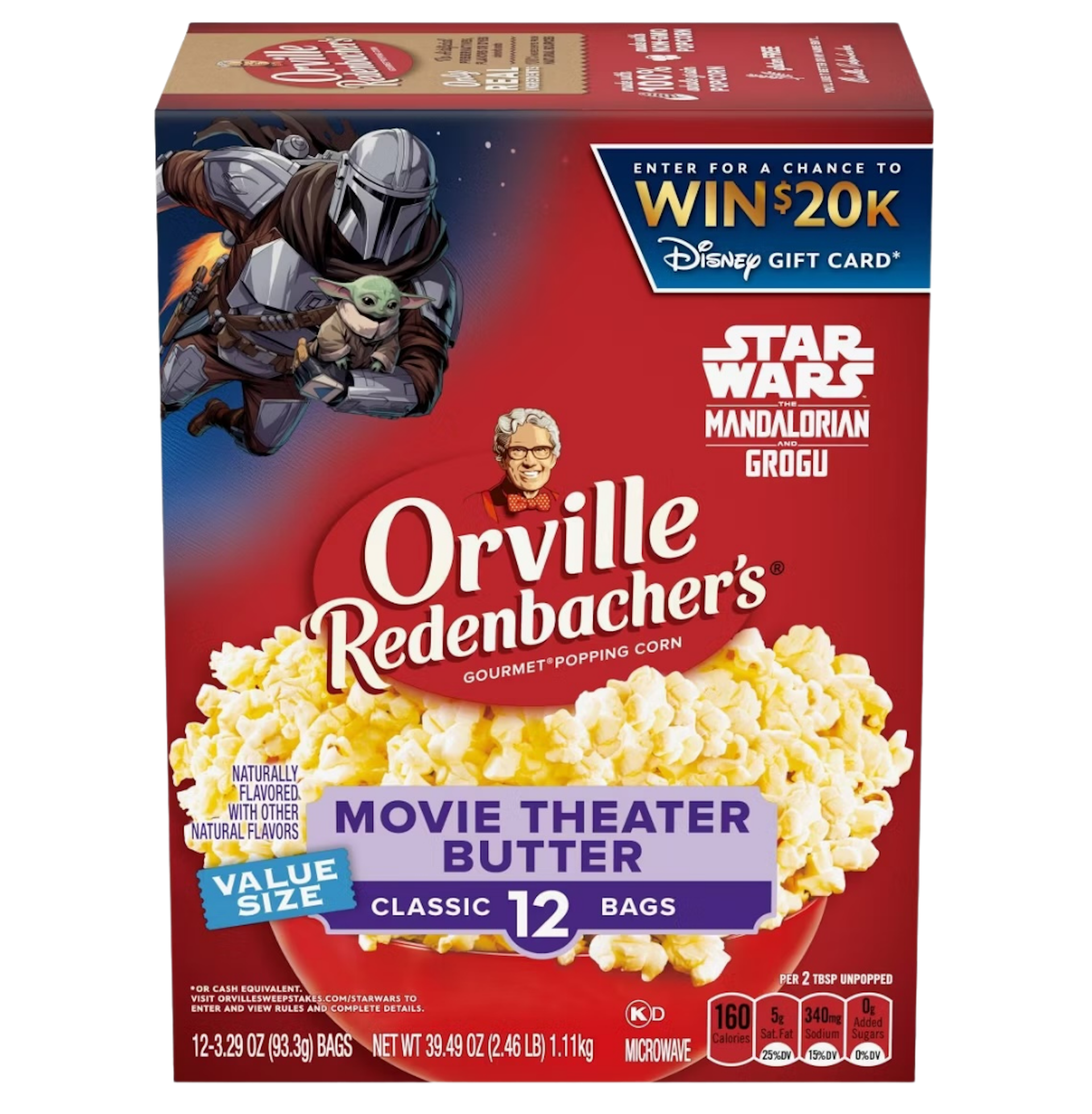 Star Wars: The Mandalorian and Grogu Products Popcorn
