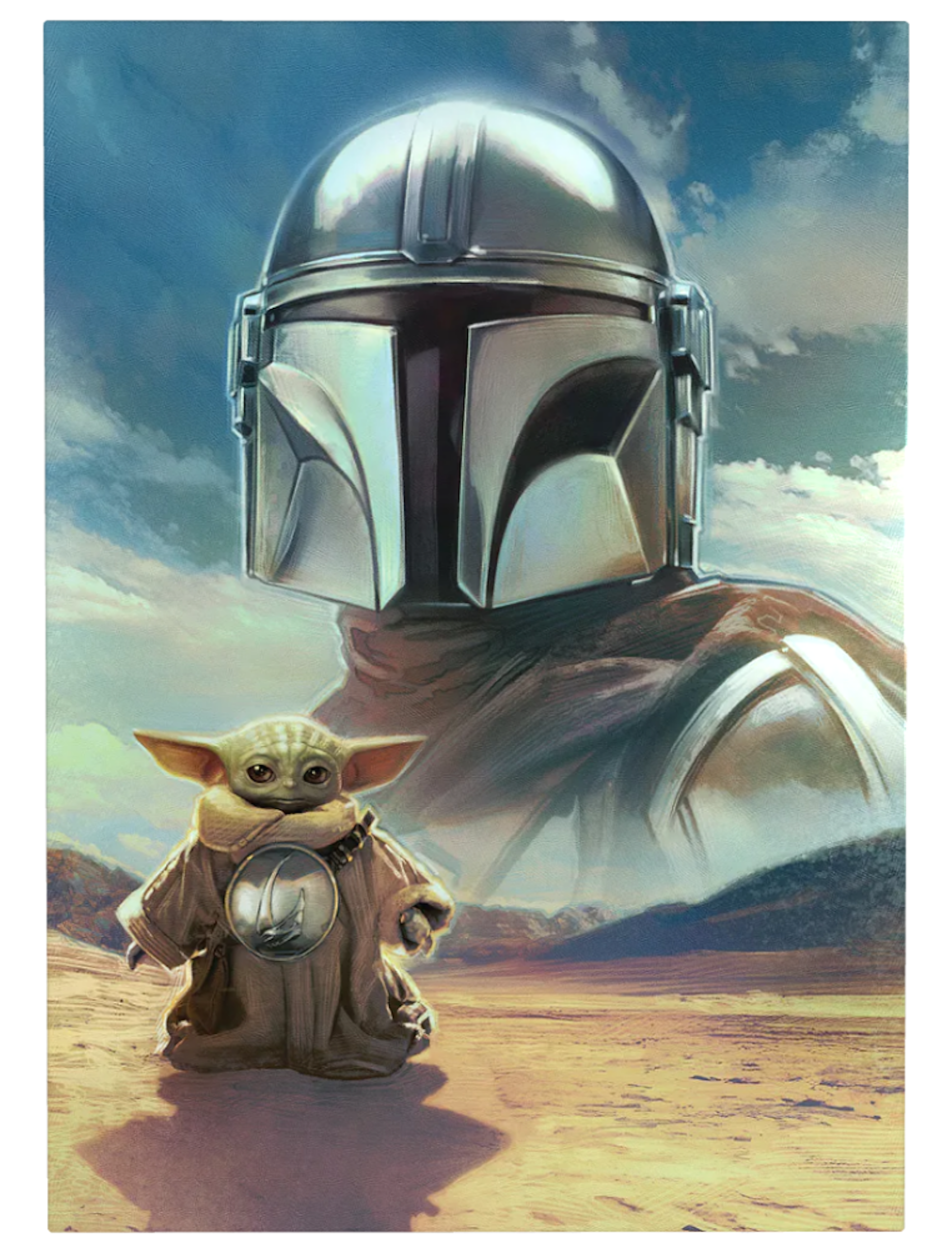 Star Wars: The Mandalorian and Grogu Products Displate