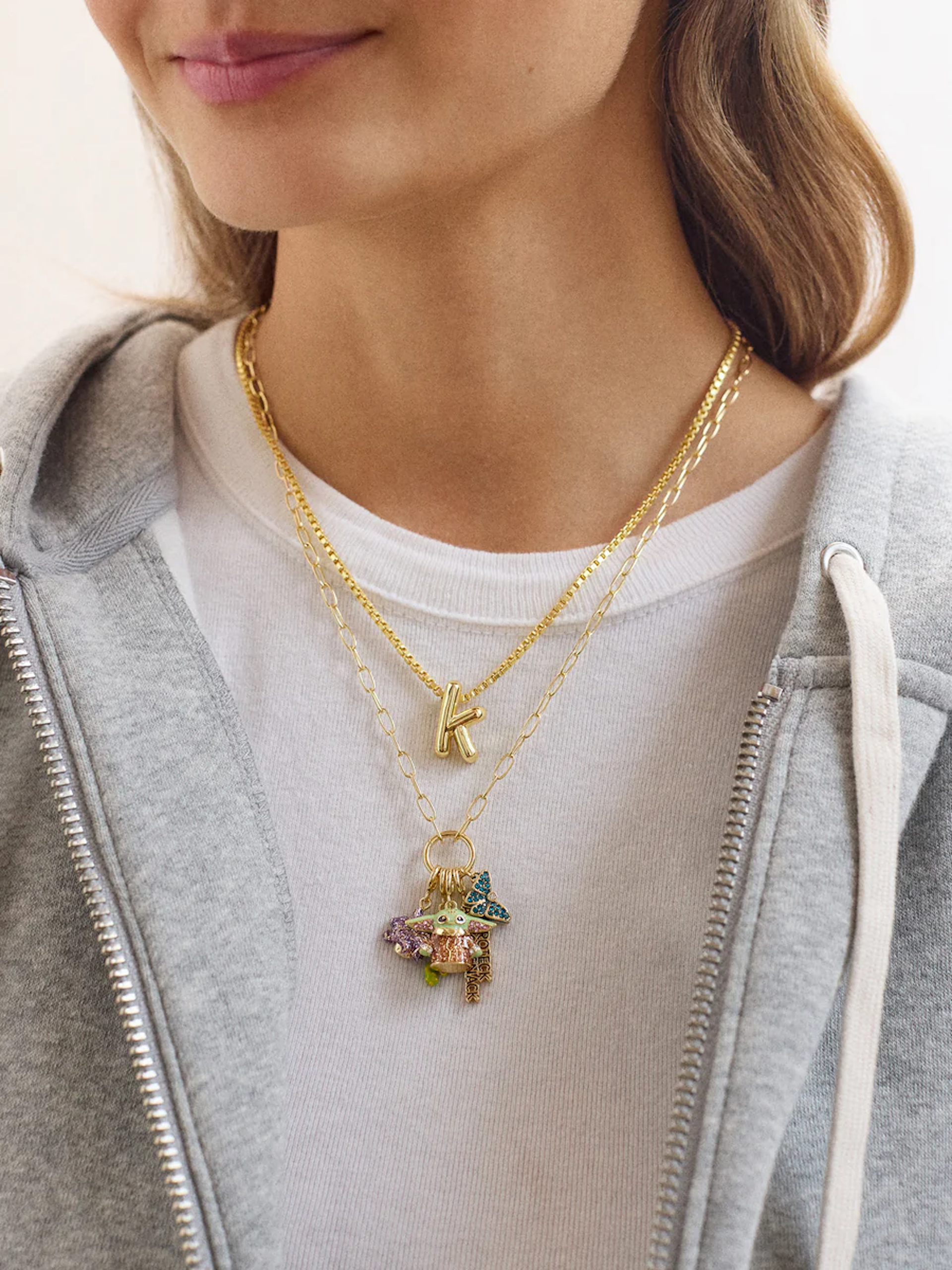 Star Wars: The Mandalorian and Grogu Products Grogu Charm Necklace