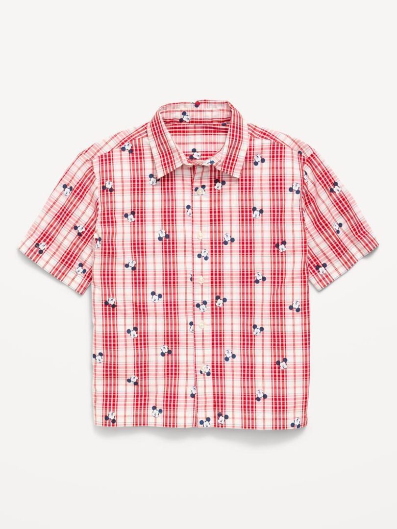 2026 Disney x Old Navy Americana Collection Button Down Shirt