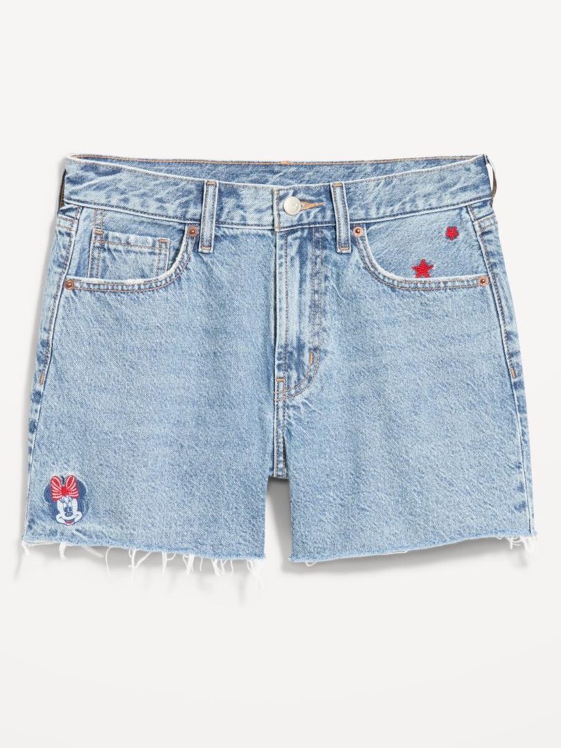 2026 Disney x Old Navy Americana Collection Denim Shorts