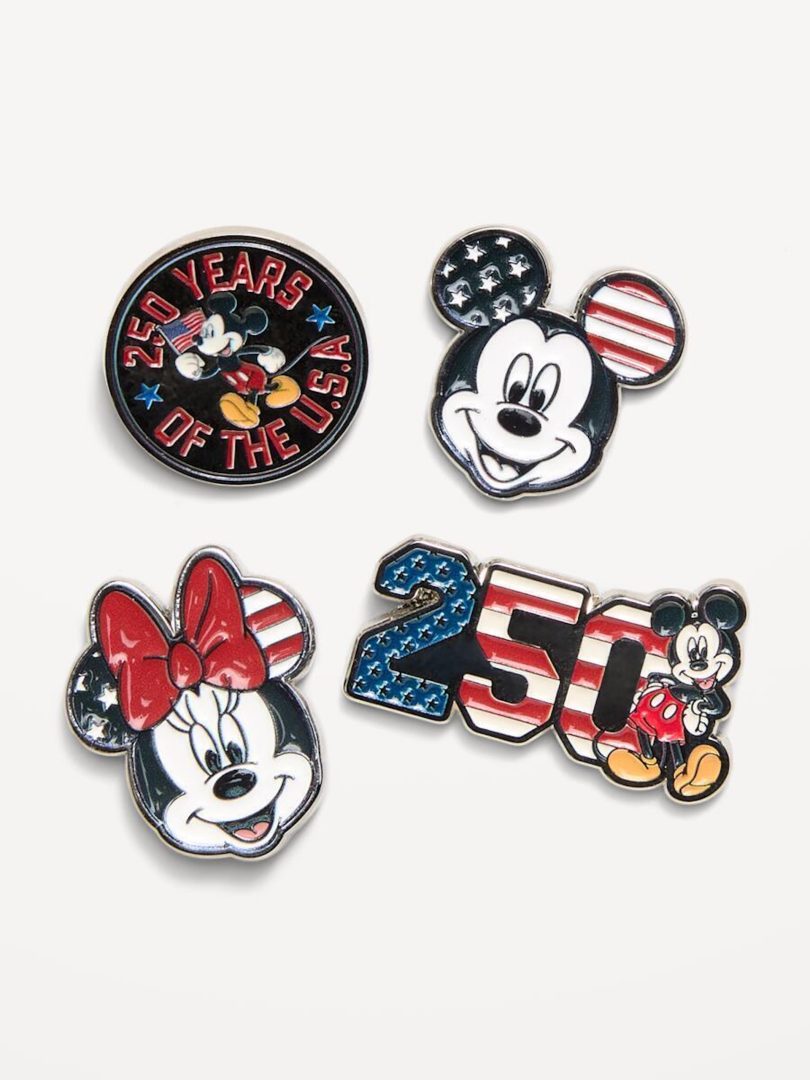 2026 Disney x Old Navy Americana Collection Pin Set