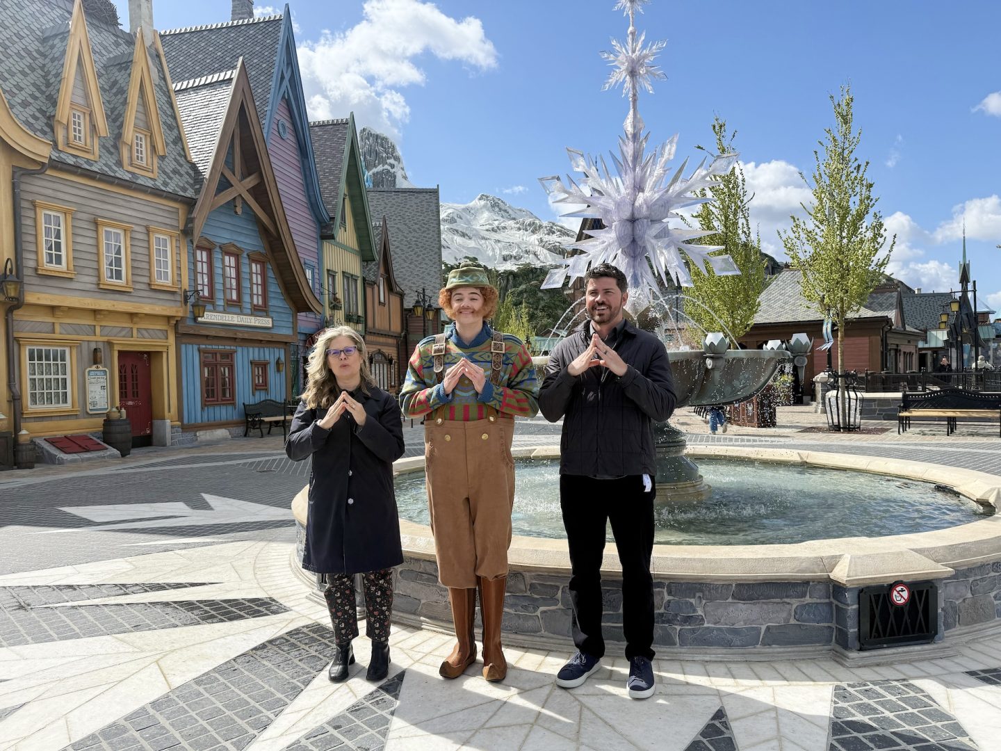 World of Frozen at Disneyland Paris Oaken