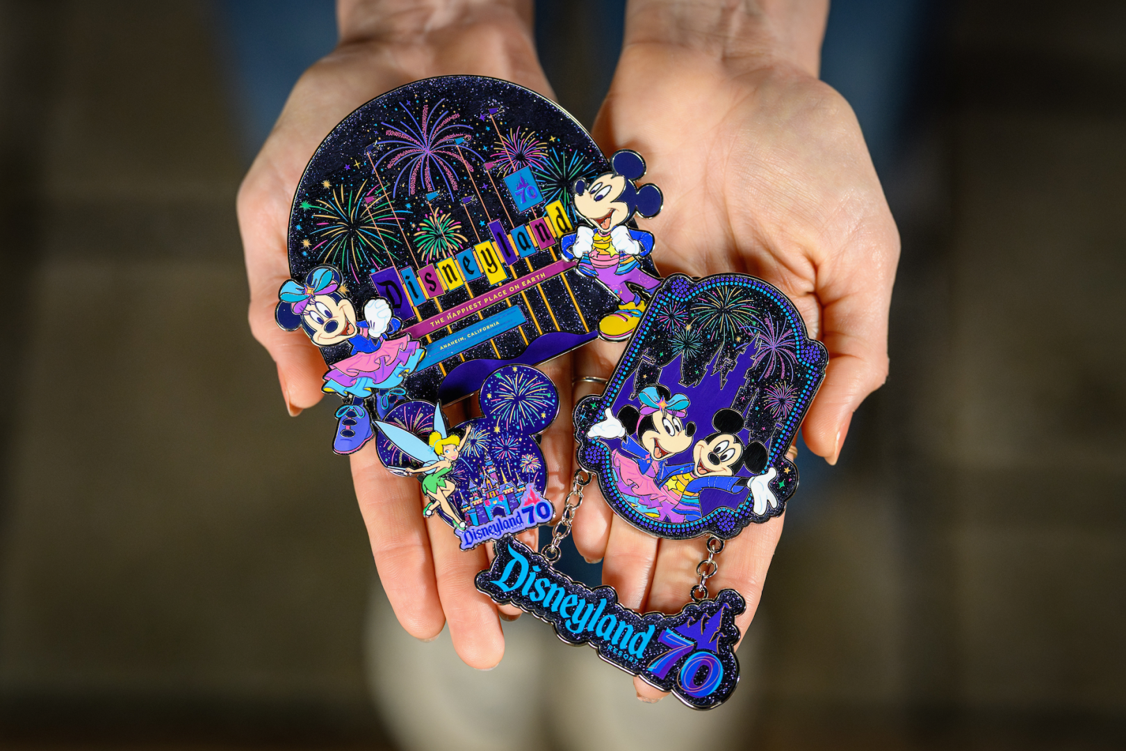 Disneyland Resort 70th Anniversary Finale Collection Pin Sets