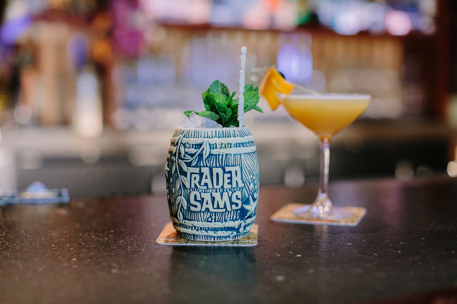 Trader Sam's Enchanted Tiki Bar Disneyland Hotel Drinks