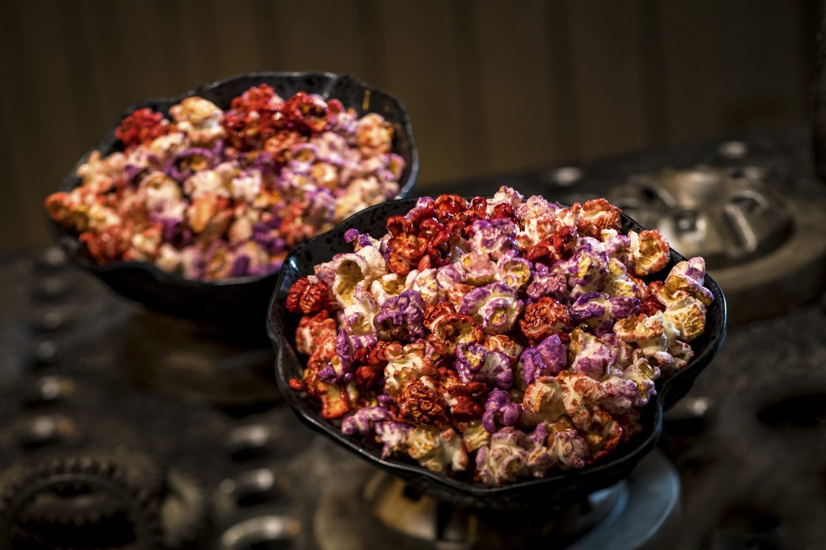 Outpost Popcorn Mix: A colorful blend of sweet and spicy flavors
