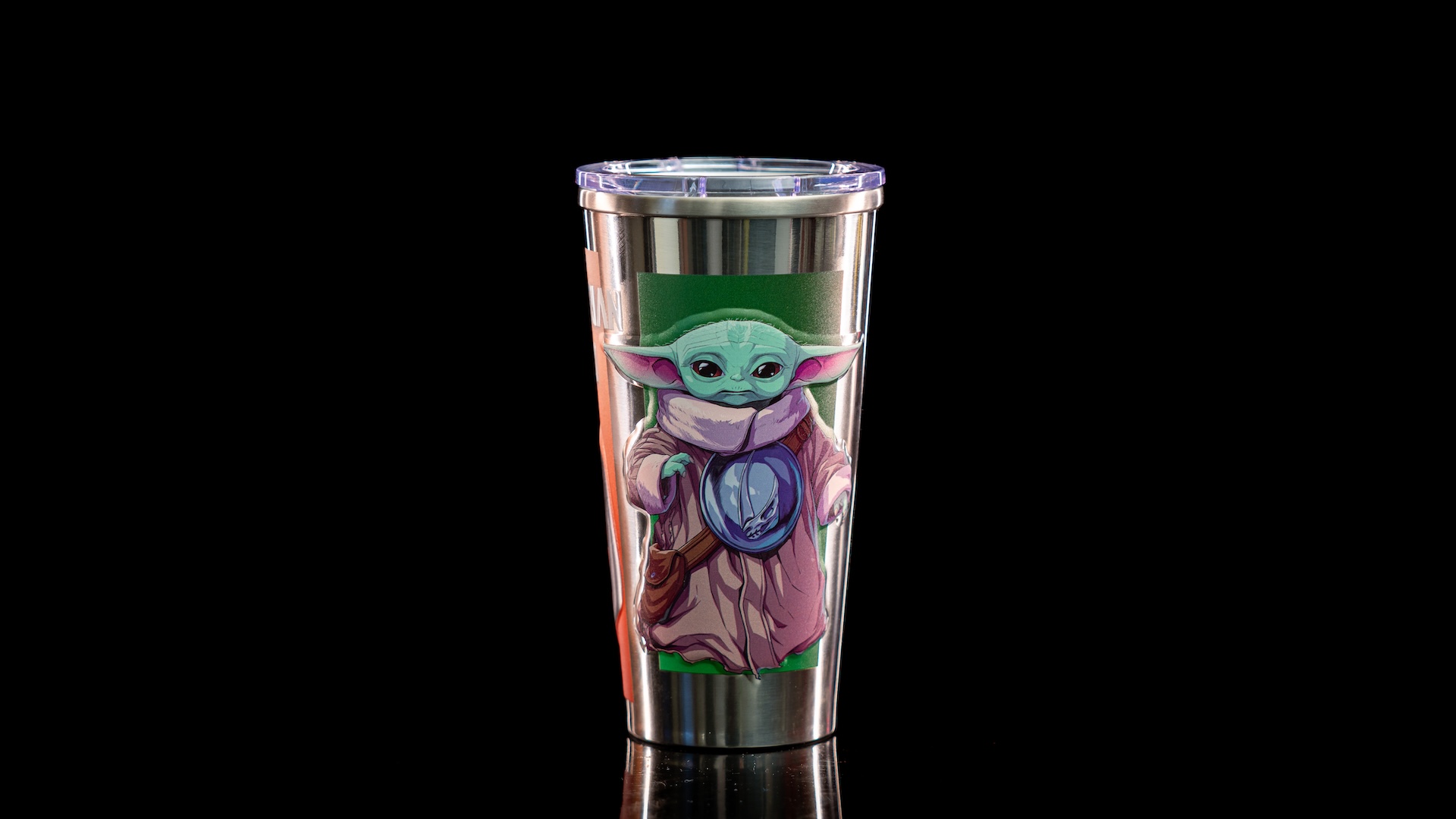 The Mandalorian and Grogu Stainless Steel Tumbler (New) (Limit two per person, per transaction; available while supplies last)
