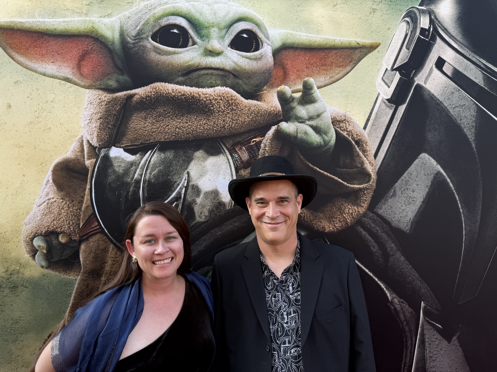 Disneyland Cast Member Celebrates &lsquo;The Mandalorian & Grogu&rsquo; at Red Carpet Premiere